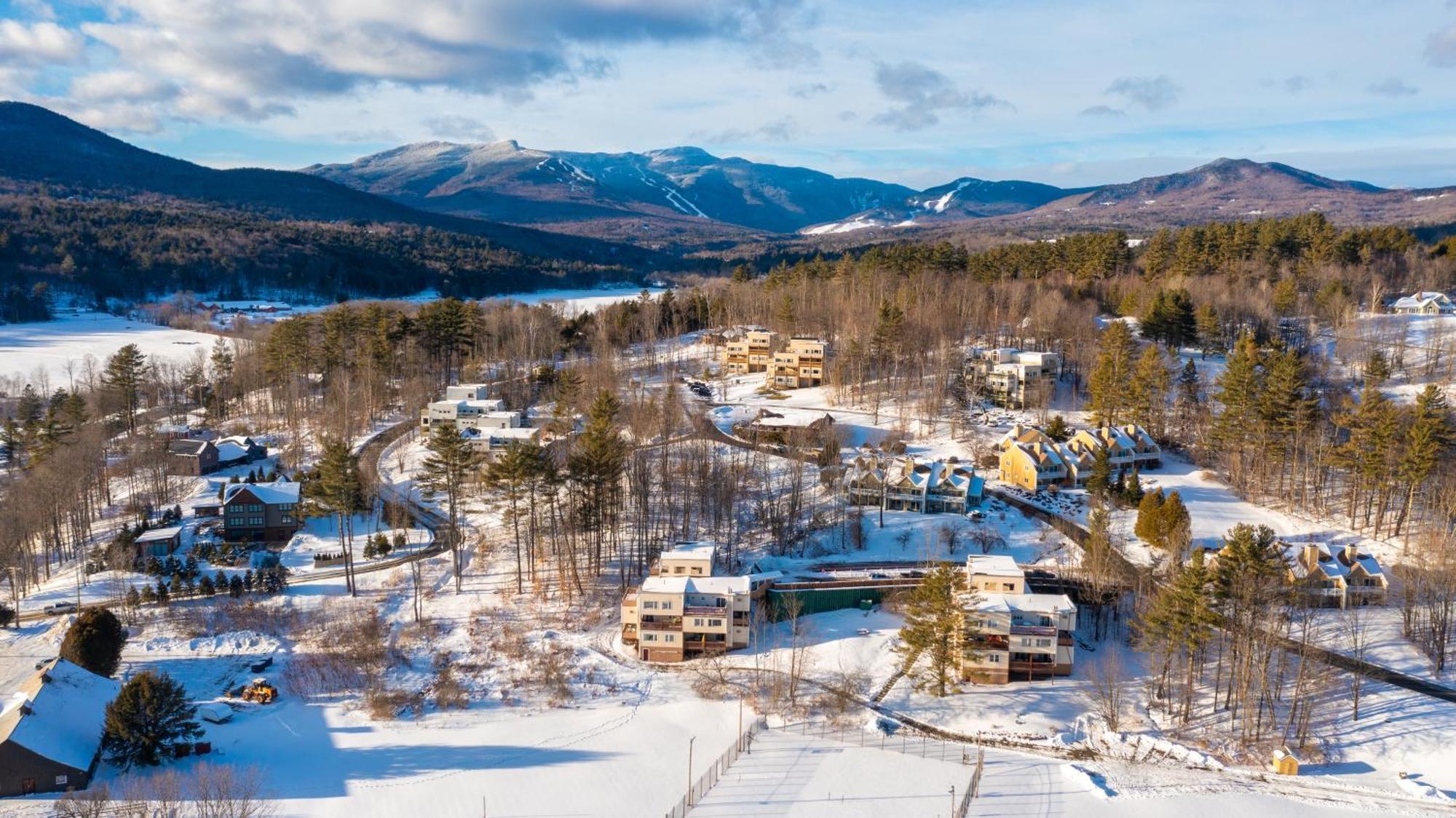 Ferienwohnung Mountainside At Stowe Exterior foto